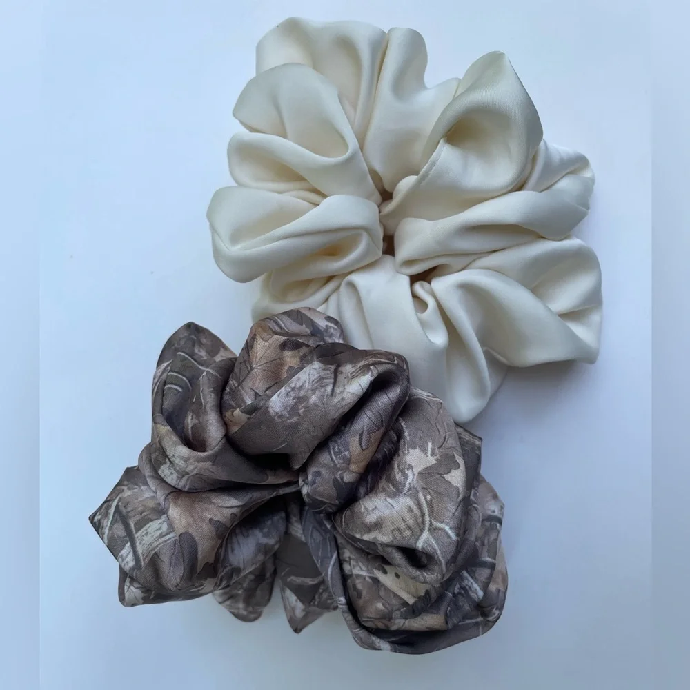 Large Scrunchie Set of Two NWOT